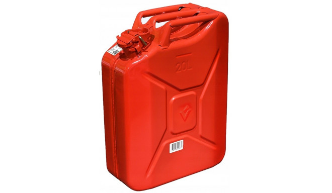 Kanister 20L, plekist punane Valpro