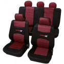Чехлы на автомобильные сиденья Carbon, красный SAB1 Vario