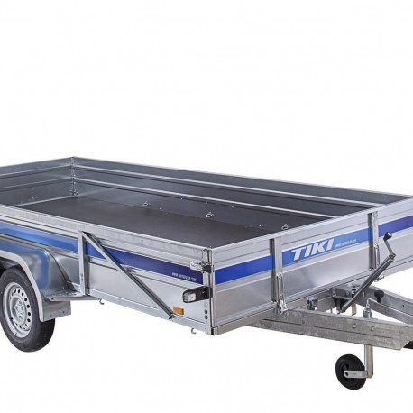 Piduritega kastihaagis CP410-DRBH/2100kg