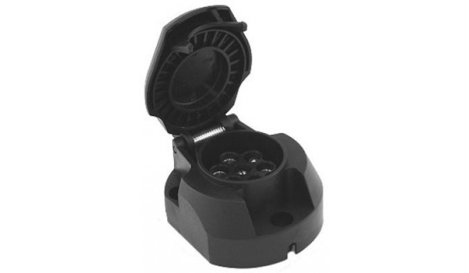 Haagise pistikupesa 7-pin madal 41mm