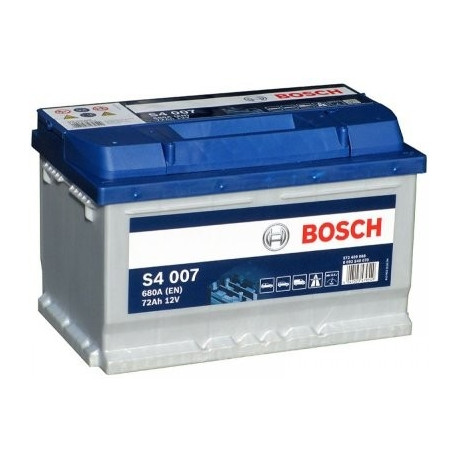 Bosch S4 007 72Ah 680A 278x175x175 -+