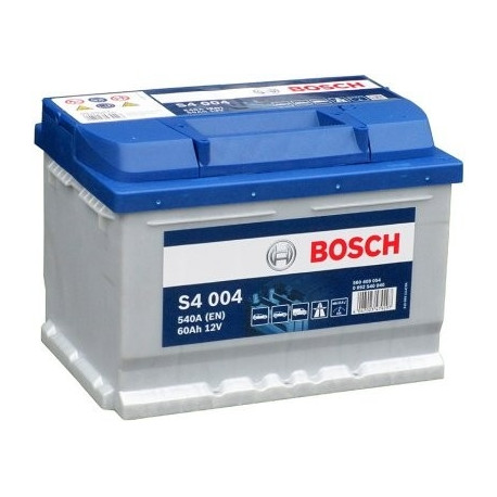 Bosch S4 004 60Ah 540A 242x175x175 -+
