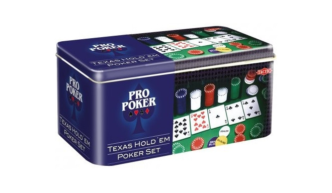 Game Pro Poker Texas Holdem set can