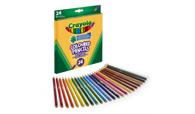 CRAYOLA Coloured pencils, 24 pcs