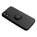 Forcell kaitseümbris Silicone Ring Samsung Galaxy S20 FE/S20 FE 5G, must