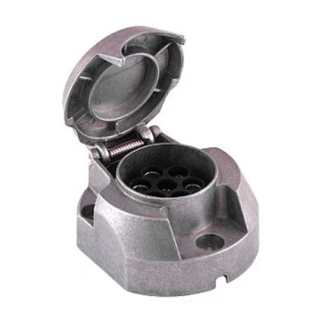 Haagise pistikupesa 7-pin metall 41mm
