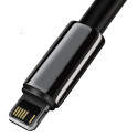 Baseus Tungsten Gold Cable USB to iP 2.4A 1m (black)