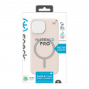 Speck Presidio2 Pro Magsafe - Case for iPhone 15 / iPhone 14 / iPhone 13 (Bleached Bone / Heirloom G