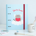 Pusheen - Binder from Purrfect Love collection (4 rings)