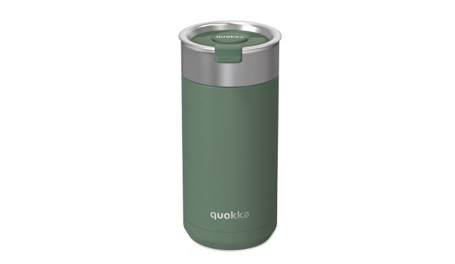 Quokka Boost Coffee Tumbler - Kubek termiczny ze stali nierdzewnej z zaparzaczem 400 ml (Pine)