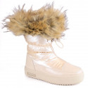 Big Star W INT1924B platform snow boots with fur, beige (37)