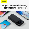 Baseus Bipow PPDML-M01 toitepank 20000mAh | 20W | 2x USB | must