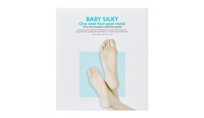 Holika Holika Жидкий пилинг для ног Baby Silky One Shot Foot Peel Mask