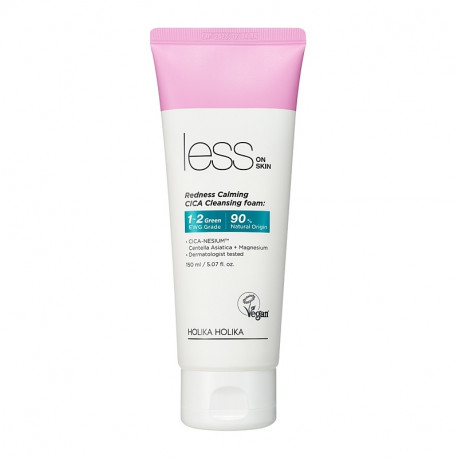 Holika Holika Less on Skin Redness Calming CICA Cleansing Foam