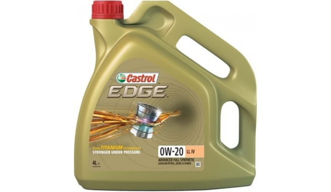 CASTROL 4L Edge 0W20 LL IV Titanium