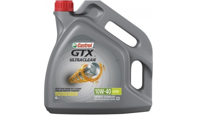 CASTROL 4L GTX Ultraclean 10W40 A3/B4