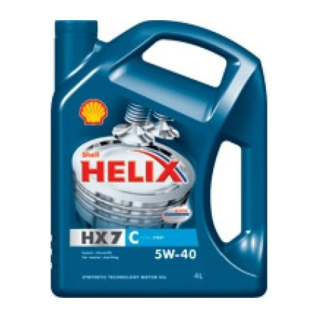 SHELL Helix HX7 5W40 4L