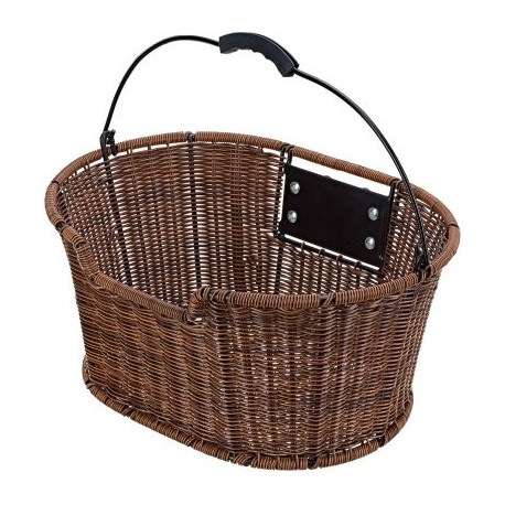 Rattakorv punutud, pruun, ette, sang