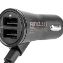 Telefonilaadija ees-tagapool 4*usb,12/24
