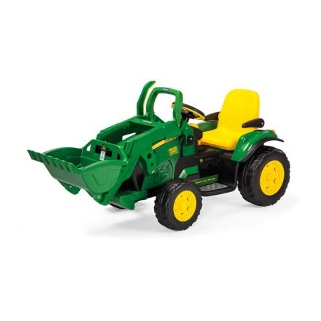 Детский электрический трактор John Deere с погрузчиком 12V