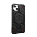 ( UAG ) Urban Armor Gear Monarch Pro for IPHONE 15 PLUS compatible with MagSafe kevlar black