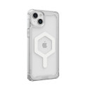 (UAG) Urban Armor Gear Plyo compatible with Magsafe for IPHONE 15 PLUS ice white