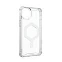 (UAG) Urban Armor Gear Plyo compatible with Magsafe for IPHONE 15 PLUS ice white