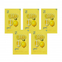Holika Holika Комплект тканевых масок Pure Essence Mask Sheet - Lemon (5 шт)