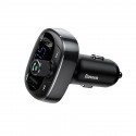 Bluetooth FM Modulator Car Charger 12-24V 2xUSB 3.4A, Black