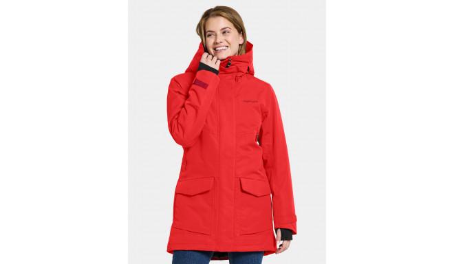 Parka Didriksons Frida 7 punane