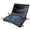 Thermaltake Massive V20 notebook cooling pad 43.2 cm (17") Black