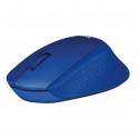 Logitech M330 Silent Plus, sinine