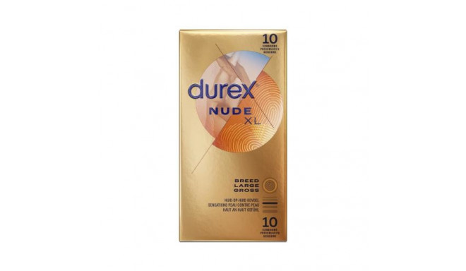 Durex Condoms Nude XL - 10 pcs