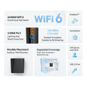 Wireless Router|TP-LINK|Wireless Router|6000 Mbps|Wi-Fi 6|USB 3.0|3x10/100/1000M|LAN \ WAN ports 2|A