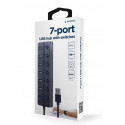 I/O HUB USB3 7PORT/UHB-U3P1U2P6P-01 GEMBIRD I/O HUB USB3 7PORT/UHB-U3P1U2P6P-01 GEMBIRD