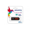 MEMORY DRIVE FLASH USB2 64GB/BLACK/RED AC008-64G-RKD ADATA