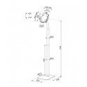 TABLET ACC FLOOR STAND/FL15-625WH1 NEOMOUNTS