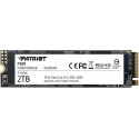 SSD|PATRIOT|P300|2TB|M.2|PCIE|NVMe|QLC|Write speed 1650 MBytes/sec|Read speed 2100 MBytes/sec|3.8mm|