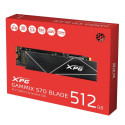 SSD|ADATA|XPG GAMMIX S70|512GB|M.2|PCIe Gen4|3D NAND|Write speed 2600 MBytes/sec|Read speed 7200 MBy