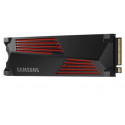 SSD|SAMSUNG|990 PRO with Heatsink|2TB|M.2|PCIE|NVMe|MLC|Write speed 6900 MBytes/sec|Read speed 7450 