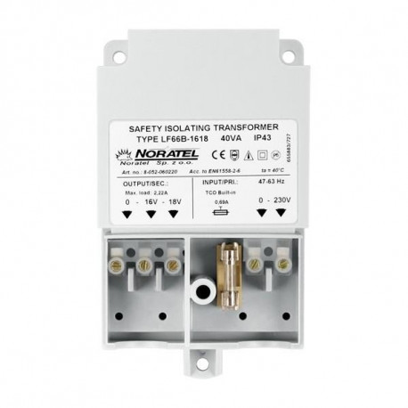 Satel power supply unit Transmorfer 230V/18V DC 40VA/TR40VA