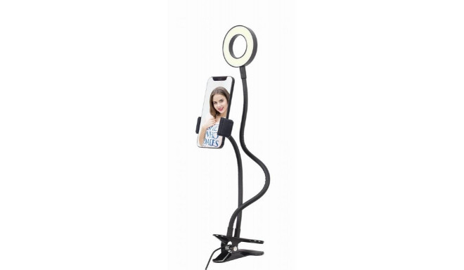 MOBILE ACC SELFIE RING&HOLDER/LED-RING4-PH-01 GEMBIRD