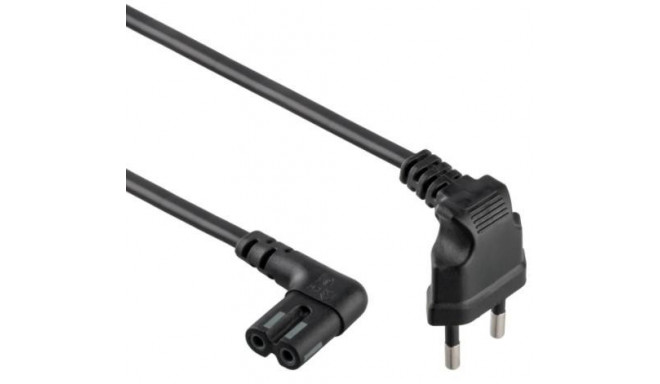 CABLE POWER EU 1M/ANGLED PC-184L GEMBIRD