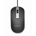 MOUSE USB OPTICAL BLACK/SILVER/MUS-4B-06-BS GEMBIRD