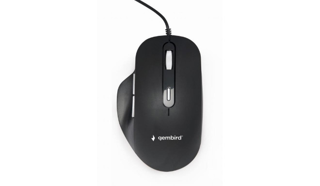 MOUSE USB OPTICAL/BLACK MUS-6B-02 GEMBIRD