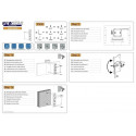 TV SET ACC WALL MOUNT SILVER/10-24" FPMA-W810 NEOMOUNTS