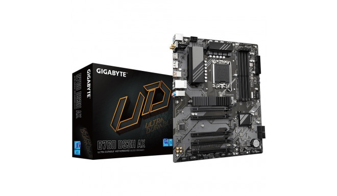 Mainboard|GIGABYTE|Intel B760 Express|LGA1700|ATX|Memory DDR5|Memory slots 4|4xPCI-Express 3.0 1x|1x