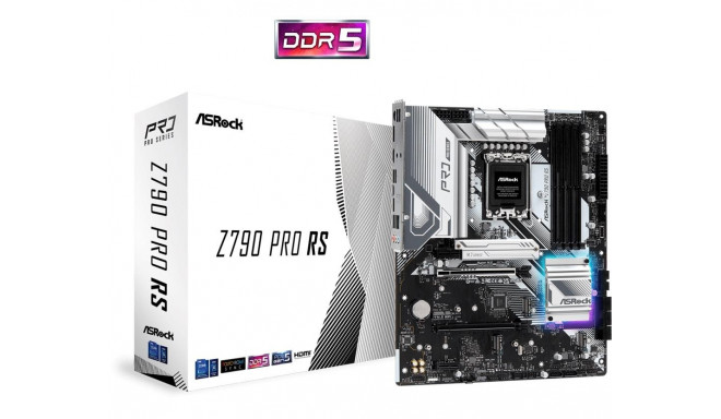 Mainboard|ASROCK|Intel Z790|LGA1700|ATX|Memory DDR5|Memory slots 4|2xPCI-Express 3.0 1x|1xPCI-Expres