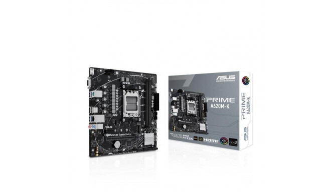Asus mainboard AMD A620 Micro-ATX DDR5x2 1xPCI-Express 3.0 1x 1xPCI-Express 4.0 