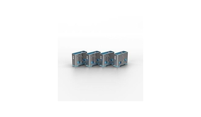 USB PORT BLOCKER 10PACK/BLUE 40462 LINDY